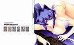  bikini cleavage gun makishima_azusa mitsurugi_meiya mizugi muv-luv_alternative muvluv muvluv_alternative wallpaper 