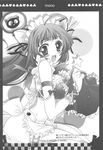  monochrome nankyoku_sakura nekomimi penguin_musume sugiyama_genshou 