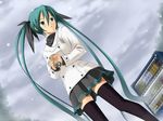  hatsune_miku koikeya tagme thighhighs vocaloid 