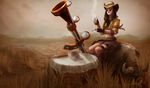  caitlyn caitlyn_(league_of_legends) gun hat league_of_legends rifle weapon 