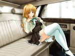  car knee_socks limousine skirt tagme thighs 