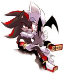  animal animals blue_eyes couple red_eyes rouge_the_bat shadow_the_hedgehog sonic_the_hedgehog 