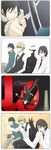  celty_sturluson dullahan durarara!! gaijin_4koma headless heiwajima_shizuo kadota_kyouhei kishitani_shinra orihara_izaya parody sonohara_anri 