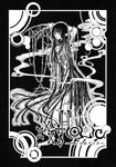  clamp ichihara_yuuko monochrome tagme xxxholic 