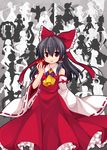  alice_margatroid aoilio apple ascot bad_apple!! bad_id bad_pixiv_id bare_shoulders black_hair bow chen detached_sleeves elly everyone flandre_scarlet food fruit fujiwara_no_mokou hair_bow hair_tubes hakurei_reimu hinanawi_tenshi houraisan_kaguya ibuki_suika inaba_tewi inubashiri_momiji izayoi_sakuya kagiyama_hina kamishirasawa_keine kawashiro_nitori kazami_yuuka kirisame_marisa kochiya_sanae konpaku_youmu long_hair lunasa_prismriver lyrica_prismriver merlin_prismriver moriya_suwako multiple_girls onozuka_komachi patchouli_knowledge red_eyes reisen_udongein_inaba remilia_scarlet shameimaru_aya shiki_eiki silhouette smile touhou touhou_(pc-98) yagokoro_eirin yasaka_kanako 