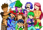  child harley_(pokemon) haruka_(pokemon) highres kojirou_(pokemon) koujiro_(pokemon) masato_(pokemon) nintendo pokemon pokemon_(anime) saori_(pokemon) satoshi_(pokemon) shu_(pokemon) shuu_(pokemon) takeshi_(pokemon) team_rocket 