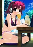  amatsumisorani bra cleavage clochette game_cg headphones hitotsubashi_kanna pantsu shintaro 