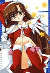  calendar christmas pantsu petite_cerisier sakura_hanpen shimapan 