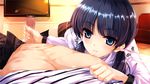  censored game_cg hasekura_airi misaki_kurehito penis school_uniform tekoki trumple ushinawareta_mirai_wo_motomete 
