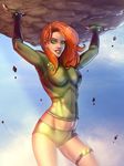  caitlin_fairchild comic curvaceous gen13 green_eyes leotard mound_of_venus orange_hair redhead solo 