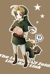  bad_id bad_pixiv_id blue_eyes carrying dual_persona gloves hat link male_focus mashima_shima multiple_boys pig pointy_ears smile the_legend_of_zelda the_legend_of_zelda:_the_wind_waker the_legend_of_zelda:_twilight_princess toon_link 