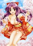  nipples no_bra nopan open_shirt oppai tsukimi_daifuku yukata 