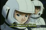  1girl character_request fansub gundam gundam_wing relena_peacecraft screencap spacesuit subtitled 