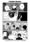  4koma code_geachu_lelouch_of_the_calamity code_geass comic doujinshi greyscale hard_translated kururugi_suzaku lelouch_lamperouge mikage_takashi monochrome multiple_boys translated 