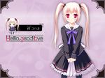  chibi hello_good-bye lump_of_sugar moekibara_fumitake school_uniform wallpaper 