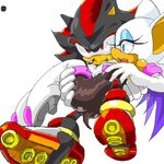  animal animals blue_eyes carrying couple lowres manaita princess_carry red_eyes rouge_the_bat shadow_the_hedgehog sonic_the_hedgehog 