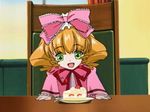  animated_gif cake hina_ichigo rozen_maiden strawberry 