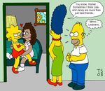  homer_simpson janey_powell lisa_simpson marge_simpson the_simpsons tommy_simms 