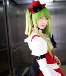  c.c. code_geass cosplay gothic_lolita green_hair hat long_hair photo wig 