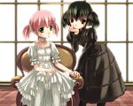  2girls askray dress loli lolita_fashion moe_(character) original yue 