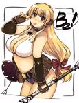  :p blonde_hair blue_eyes breasts cleavage horns large_breasts long_hair plump ragnarok_online solo tongue tongue_out very_long_hair whitesmith xration 
