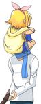  facehugger kagamine_rin kaito tagme 