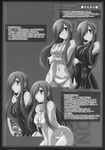  bikini breasts greyscale highres izumi_mahiru large_breasts monochrome multiple_girls multiple_persona scan swimsuit tales_of_(series) tales_of_the_abyss tear_grants 