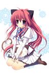  aono_ribbon inui_sana mashiroiro_symphony pannya school_uniform 