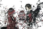  aria_(circle) ciel_phantomhive kuroshitsuji male screening sebastian_michaelis shina_himetsuka wings 