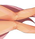  bad_id bad_pixiv_id copyright_request imazon knees knees_together_feet_apart legs long_hair pink_hair simple_background solo white_background 