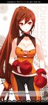  boxing_gloves breasts brick brown_hair dfo dungeon_and_fighter dungeon_fighter_online fighter fighter_(dungeon_and_fighter) long_hair ponytail striker very_long_hair 
