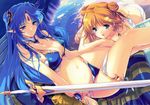  bikini cleavage elf hazumi_flamel mizugi remedia_kalar sword tagme toushin_toshi_iii 