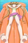  bikini blonde floating mizugi pachira renkin_san-kyuu_magical_pokaan tagme twin_tails 