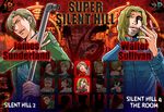  6+boys alessa_gillespie alex_shepherd character_select cybil_bennett douglas_cartland fighting_game harry_mason heather_mason henry_townshend hige_(yosemite) james_sunderland lead_pipe male_focus maria_(silent_hill) multiple_boys multiple_girls pyramid_head robbie silent_hill silent_hill:_homecoming silent_hill:_origins silent_hill_2 silent_hill_3 silent_hill_4 spoon tongue travis_grady walter_sullivan 