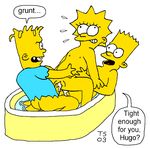  bart_simpson hugo_simpson lisa_simpson the_simpsons tommy_simms 