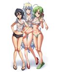  bleach bottomless crossover kuchiki_rukia nia nipples see_through shigure_asa shuffle! tagme tengen_toppa_gurren-lagann vagina wet_clothes 