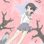  fuura_kafuka itoshiki_nozomu sayonara_zetsubou_sensei school_uniform serafuku tagme 