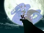  dragon equine female feral friendship_is_magic horn male mammal moon my_little_pony nightmare_moon_(mlp) pegacorn scalie spike_(mlp) twilight_sparkle_(mlp) unicorn unknown_artist wallpaper winged_unicorn wings 