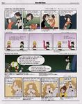  4girls aaron_mcgruder_(style) agnes_joubert bad_id bad_pixiv_id barnaby_brooks_jr bilingual boondocks bruce_lee's_jumpsuit cathy_(comic) cathy_guisewite_(style) comic dilbert dragon_kid english for_better_or_for_worse highres kaburagi_kaede kaburagi_t_kotetsu lynn_johnston_(style) mary_rose multiple_boys multiple_girls origami_cyclone parody scott_adams_(style) style_parody sukreih tiger_&amp;_bunny 