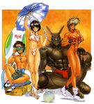  appleseed bikini briareos_hecatonchires cleavage deunan_knute hitomi_(appleseed) masamune_shirow mizugi shirow_masamune yoshitsune 