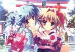  crease hisuitei izumi_tsubasu mashiroiro_symphony sena_airi uryuu_sakuno yukata 