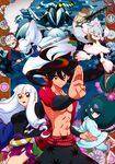  azekura_kanara itezora_konayuki katanagatari sabi_hakuhei togame yasuri_nanami yasuri_shichika 