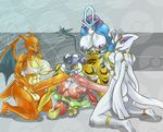  charizard ho-oh lugia nikoh pokemon raikou suicune 