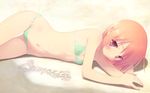  akino_momiji bikini cuffs erect_nipples gayarou mizugi sakura_musubi wallpaper 