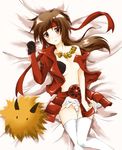  genderswap open_shirt pantsu sanada_yukimura sengoku_basara shimapan tagme thighhighs 