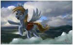 derpy_hooves_(mlp) equine female feral fernando_faria friendship_is_magic horse mammal muffins my_little_pony pegasus pony solo wings 