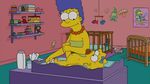  maggie_simpson marge_simpson mole tagme the_simpsons 