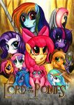  alicorn applebloom_(mlp) applejack_(mlp) blue_fur crossover cutie_mark_crusaders_(mlp) dragon equine female friendship_is_magic fur horn horse lavosvsbahamut lord_of_the_rings male mammal my_little_pony parasprite_(mlp) parody pegacorn pegasus pony princess princess_celestia_(mlp) princess_luna_(mlp) rainbow_dash_(mlp) rarity_(mlp) royalty scalie scootaloo_(mlp) spike_(mlp) sweetie_belle_(mlp) twilight_sparkle_(mlp) unicorn winged_unicorn wings 