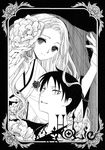  clamp monochrome tsuyuri_kohane watanuki_kimihiro xxxholic 