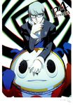  kuma_(persona_4) megaten persona persona_4 seta_souji soejima_shigenori 